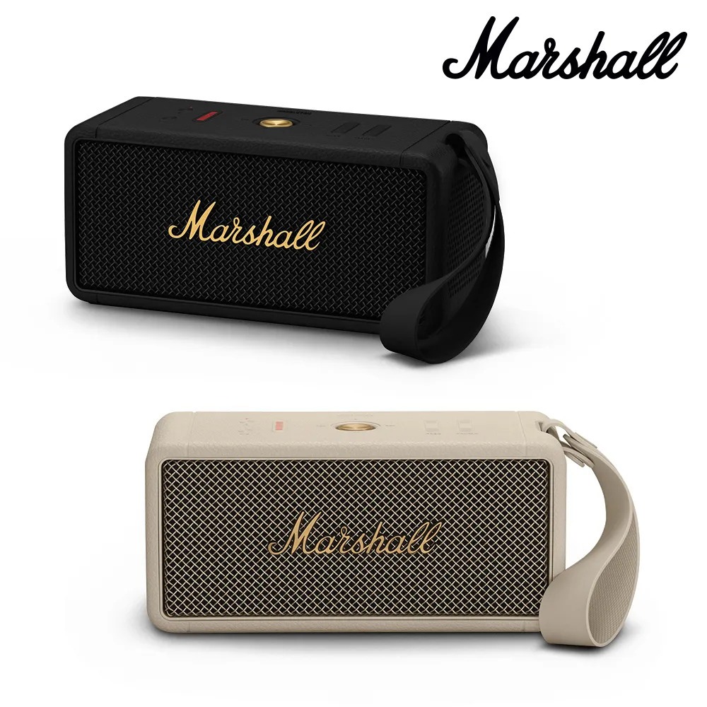 【Marshall】Middleton 攜帶式 藍牙喇叭(買就送KKBOX無損音質30天方案)◉80D026